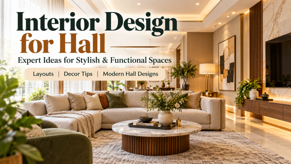 interior design for hall